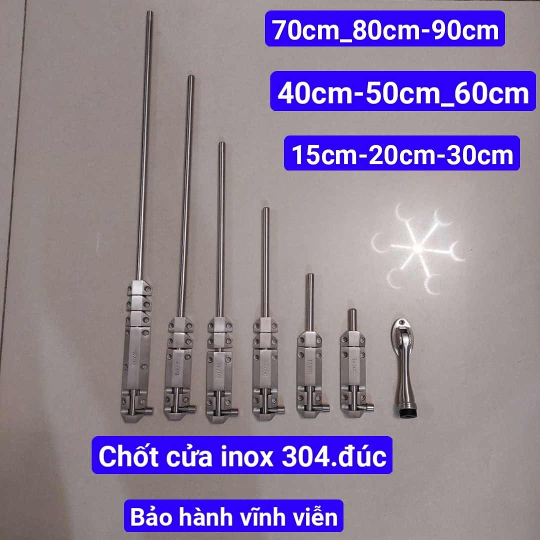 CHỐT CỬA INOX 304 ĐÚC