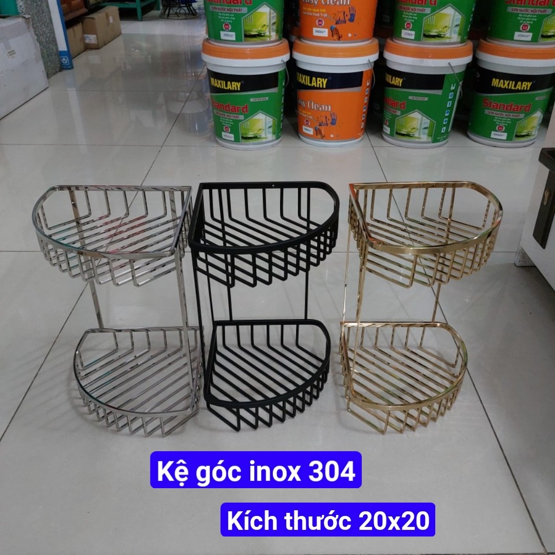 KỆ GÓC INOX 304