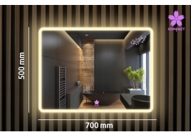 Gương đèn led ánh sáng hắt ngoài