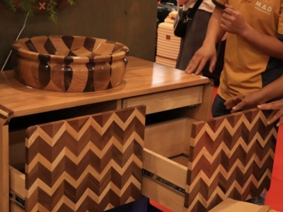 Bộ tủ gỗ tự nhiên nhà vệ sinh cao cấp, bền đẹp, hiện đại