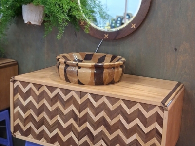 Sở hữu ngay bộ tủ gỗ tự nhiên phòng tắm sang trọng cao cấp