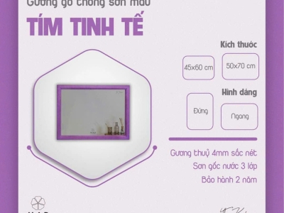 Note lại ngay địa chỉ bán gương đèn LED uy tín HCM
